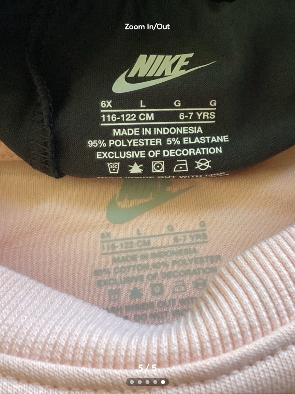 Nike crewneck & skort Girls Set size 6X(NWT) ~PRICE FIRM, NO OFFERS~ - Picture 5 of 5